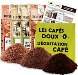 Dgustation Caf - Les Cafs Doux - 4 grands crus moulu