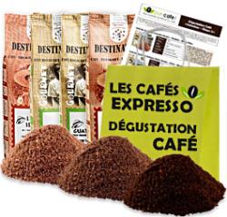 Dgustation Caf - Le Caf Expresso - 4 grands crus moulu